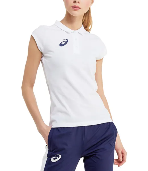 Поло женское Asics WOMAN POLO, 156868, 0001 Поло женское Asics WOMAN POLO, 156868, 0001