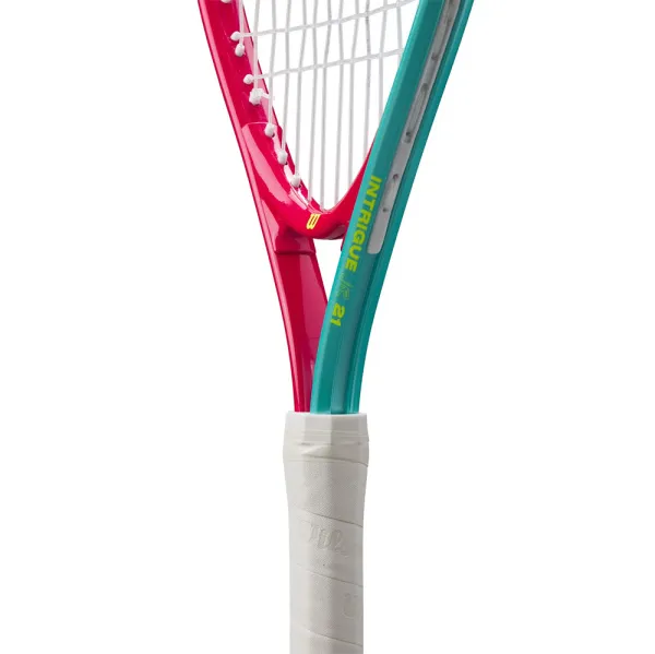 Ракетка б/т дет. Wilson Intrigue Jr 21, WR180510U, для дет.5-6лет, алюминий,со струн.,розово-бирюзов за 5&nbsp;271.70 ₽ в Новосибирске