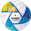 Мяч футб. TORRES Junior-4, F323804, р.4,глянц.ПУ, 4 сл, 32п, руч.сш, бел-жел-гол за 2&nbsp;070.60 ₽ купить в Новосибирске