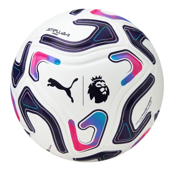 Мяч футб. PUMA Stellar Pro PL, 08510701, р.5, FIFA Quality Pro, 8п, ПУ, термосш, бело-фиолетовый за 9&nbsp;069.50 ₽ в Новосибирске