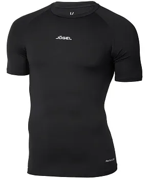 Футболка компрессионная Jögel CAMP 2 PerFormDRY Baselayer SS Tee, черный