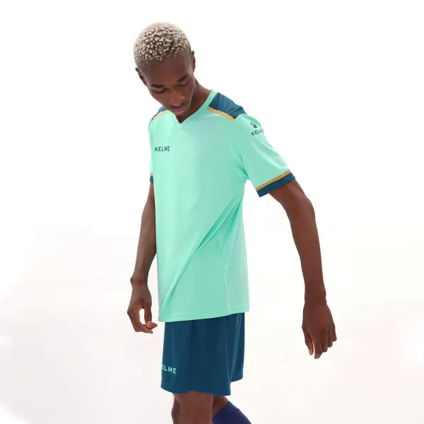 Форма футб. взросл. KELME, 8351ZB1158-328-2XL, р.2XL, 100% полиэстер, мятно-т.зеленый за 3&nbsp;202.80 ₽ в Новосибирске