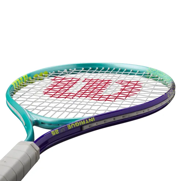 Ракетка б/т дет. Wilson Intrigue Jr 25, WR180310U, для детей 9-10лет, алюминий,со струн., бирюз-фиол за 5&nbsp;271.70 ₽ в Новосибирске