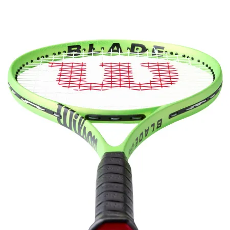 Ракетка б/т Wilson Blade Feel 105, арт.WR197710U3, для любителей, графит, со струнами, зеленый за 13&nbsp;849.90 ₽ купить в Новосибирске