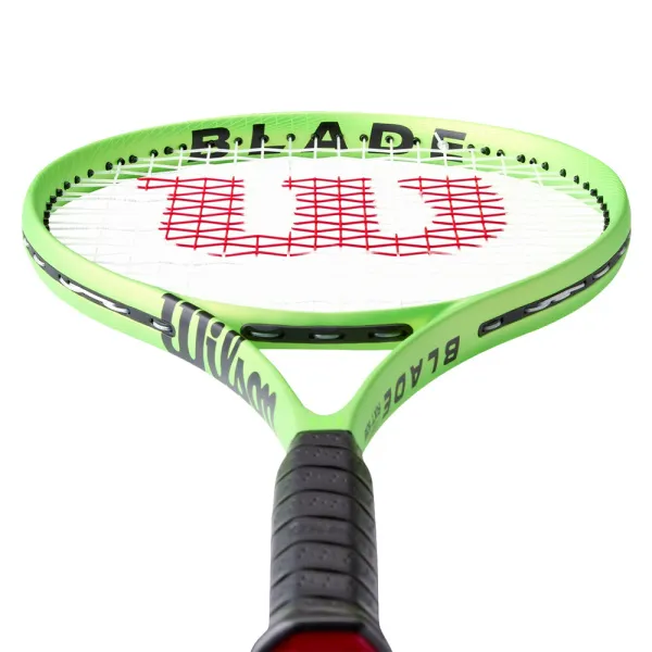 Ракетка б/т Wilson Blade Feel 105, арт.WR197710U3, для любителей, графит, со струнами, зеленый за 13&nbsp;849.90 ₽ в Новосибирске