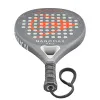 Ракетка для падела Dunlop Nanomax Pro, 10370739, для профессионалов, графит, серо-оранжевый за 17&nbsp;248.20 ₽ купить в Новосибирске