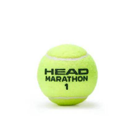 Мяч теннисный HEAD Marathon 3B, 578183, крафт. упак.3шт, без давления, фетр, нат.резина,желтый за 1&nbsp;055.70 ₽ купить в Новосибирске