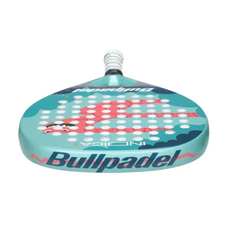 Ракетка для падела BULLPADEL Indiga Jr Girl 26, 494423, для начинающих, стекловолокно, бирюз-коралл за 10&nbsp;480.50 ₽ купить в Новосибирске