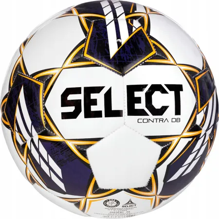Мяч футб. SELECT Contra DB v23, 0855160600, р.5, FIFA Basic, 32 пан, ПУ, гибр.сш, бело-чер-желтый за 3&nbsp;527.50 ₽ купить в Новосибирске
