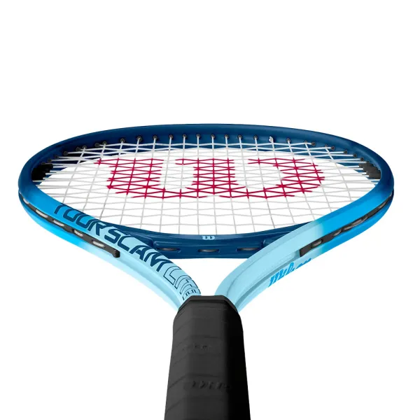 Ракетка б/т Wilson Tour Slam Lite Gr3, WR199010U3,для любит, алюминий, со струнами, сине-голубая за 6&nbsp;358 ₽ в Новосибирске
