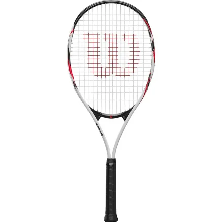 Ракетка б/т Wilson Fusion XL Gr2, WR199110U2, для любит, алюминий, со струнами, черно-бело-красный за 6&nbsp;358 ₽ купить в Новосибирске