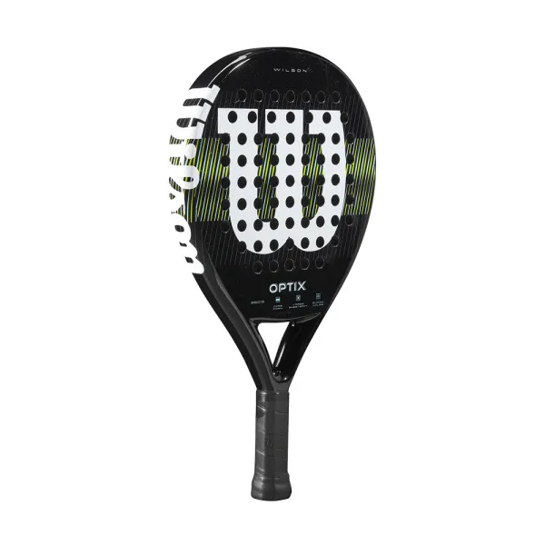 Ракетка для падела WILSON Optix V1 Black, WR181611U2, для начин-х, стекловолокно, черный за 17&nbsp;399.50 ₽ в Новосибирске