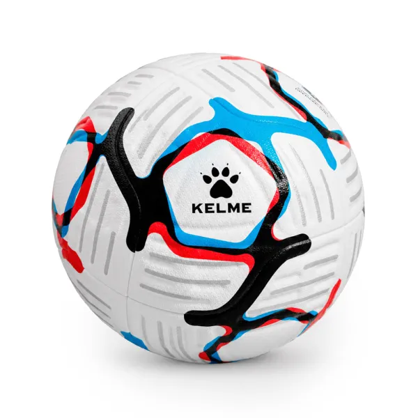 Мяч футб. KELME Russian Premier League, 7601QU5216-100, р.5, FIFA Pro, 10п, ПУ, термосш, бел-син-кр