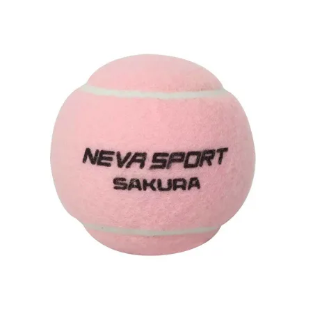 Мяч для падела NS Sakura, UAA2, уп.3 шт, сукно, нат.резина, розовый за 824.50 ₽ купить в Новосибирске