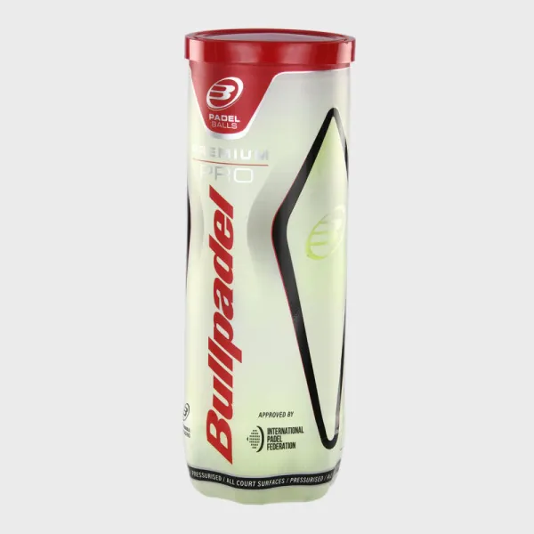 Мяч для падела BULLPADEL Premium PRO, 471959, уп.3 шт, FIP Approved, войлок, нат.резина,желтый за 1&nbsp;094.80 ₽ в Новосибирске
