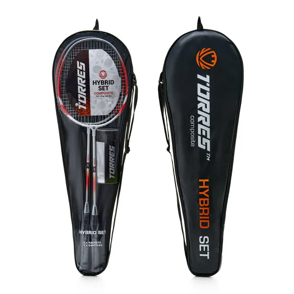 Набор для бадм. TORRES Hybrid Set, BD23505 для начинающ,стал. стерж, алюм. обод, со струнами, оранж за 1&nbsp;858.10 ₽ в Новосибирске
