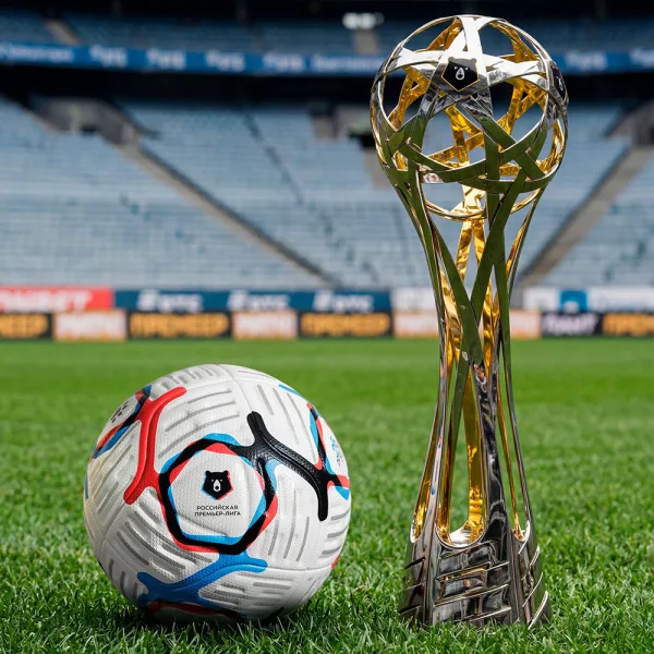 Мяч футб. KELME Russian Premier League, 7601QU5216-100, р.5, FIFA Pro, 10п, ПУ, термосш, бел-син-кр за 10&nbsp;672.60 ₽ в Новосибирске