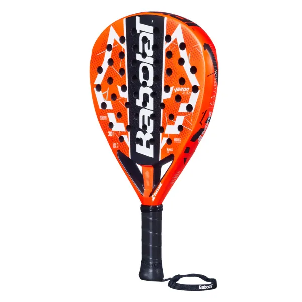 Ракетка для падела BABOLAT Veron Juan Lebron 3.0, 150182,для продв.игр., стекловолокно, оранжево-чер за 36&nbsp;908.70 ₽ в Новосибирске