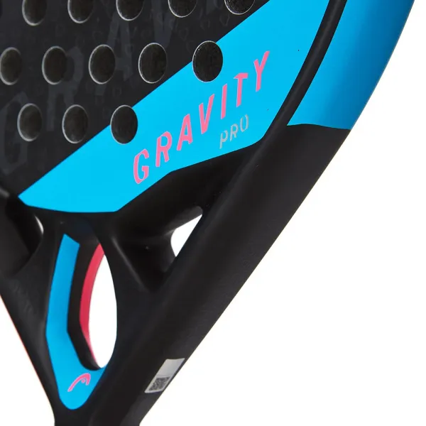Ракетка для падела HEAD Gravity Pro 2022, 228162,для продв.игр., карбон, стекловолокно,черн-сине-роз за 16&nbsp;138.10 ₽ в Новосибирске