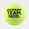 Мяч для падела Dunlop Team Padel, 601553, уп.3 шт, сукно, нат.резина,желтый за 1&nbsp;110.10 ₽ купить в Новосибирске
