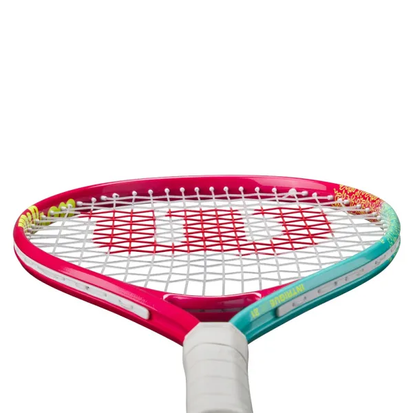 Ракетка б/т дет. Wilson Intrigue Jr 21, WR180510U, для дет.5-6лет, алюминий,со струн.,розово-бирюзов за 5&nbsp;271.70 ₽ в Новосибирске