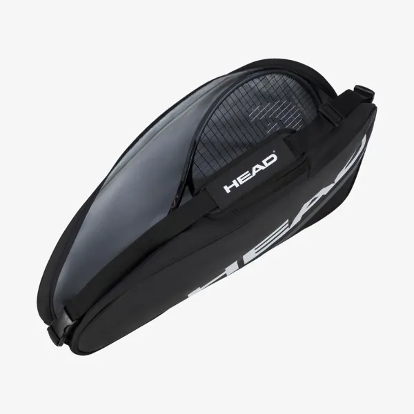Сумка-чехол HEAD TOUR Racquet Bag S, 260644-BKWH, с карманом для 3 тен.ракеток, черно-белый за 6&nbsp;723.50 ₽ в Новосибирске