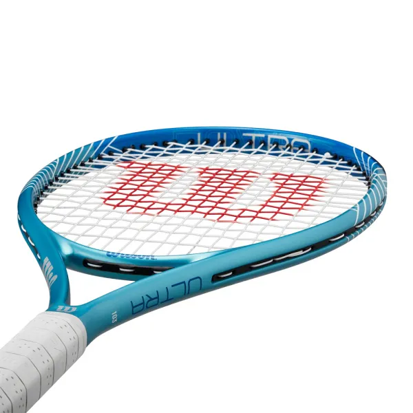 Ракетка б/т Wilson Ultra Power 103 Gr2, WR146910U2, для любителей, графит, со струнами, сине-голубой за 16&nbsp;158.50 ₽ в Новосибирске