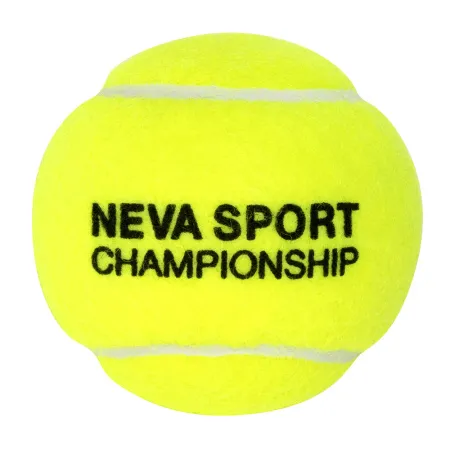 Мяч теннисный NS Championship 3B, 124001, уп.3шт, сукно, нат.резина, желтый за 646 ₽ купить в Новосибирске