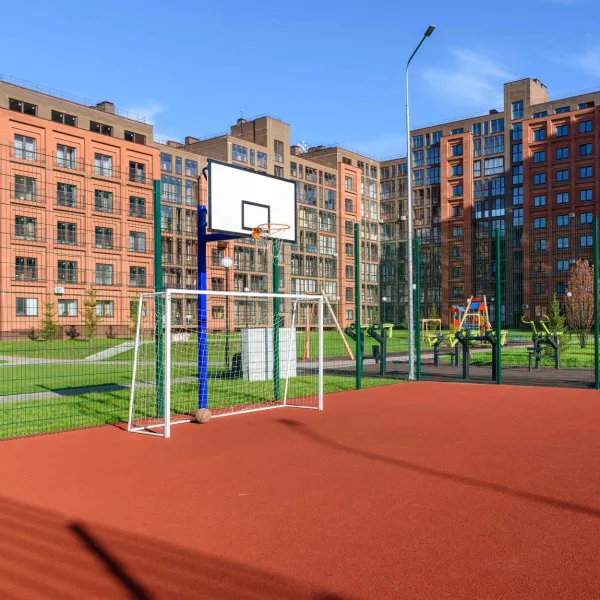 Щит баскетбольный игровой (фанера 15 мм, металлокаркас) 1050х1800 мм ZAVODSPORTA за 28&nbsp;000 ₽ в Новосибирске