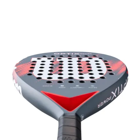 Ракетка для падела WILSON Optix V2 Power FRM RD, WR190811U2,для начин-х, стекловолокно,черно-красный за 21&nbsp;119.10 ₽ купить в Новосибирске