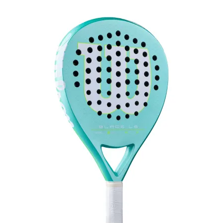 Ракетка для падела WILSON Blade LS V4, WR203711U2,для игроков средн.уровня, стекловолокно, бирюзовый за 30&nbsp;258.30 ₽ купить в Новосибирске