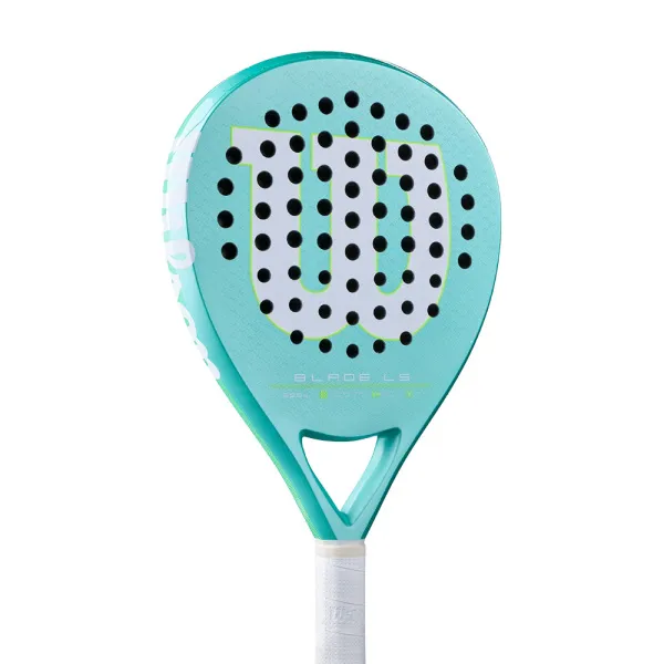 Ракетка для падела WILSON Blade LS V4, WR203711U2,для игроков средн.уровня, стекловолокно, бирюзовый за 30&nbsp;258.30 ₽ в Новосибирске