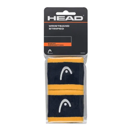 Напульсники HEAD 2,5" stripped, 285864-NVBN,ширина 6,5см, 90% нейлон, 10% эластан,пара, т.сине-оранж за 860.20 ₽ купить в Новосибирске