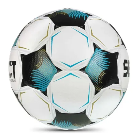 Мяч футб. SELECT Numero 10 V26, 0575071002, р.5, FIFA Basic, 32п, ПУ, гибр.сш, бело-черно-бирюзовый за 8&nbsp;404.80 ₽ купить в Новосибирске