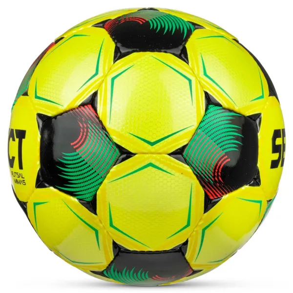 Мяч футзал. SELECT Futsal Mimas V26, 1053471007, р.4,FIFA Basic, 32п, ПУ, руч.сш, желто-зелено-черн. за 6&nbsp;113.20 ₽ в Новосибирске