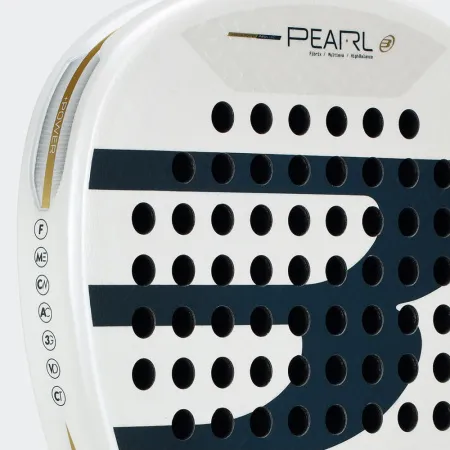 Ракетка для падела BULLPADEL Pearl 26, 493804, для профессионалов, карбон, бело-серый за 35&nbsp;929.50 ₽ купить в Новосибирске
