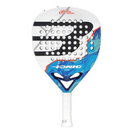 Ракетка для падела BULLPADEL Ionic Power 26, 494411, для продв. игроков, стекловолокно, сине-белый за 28&nbsp;944.20 ₽ купить в Новосибирске