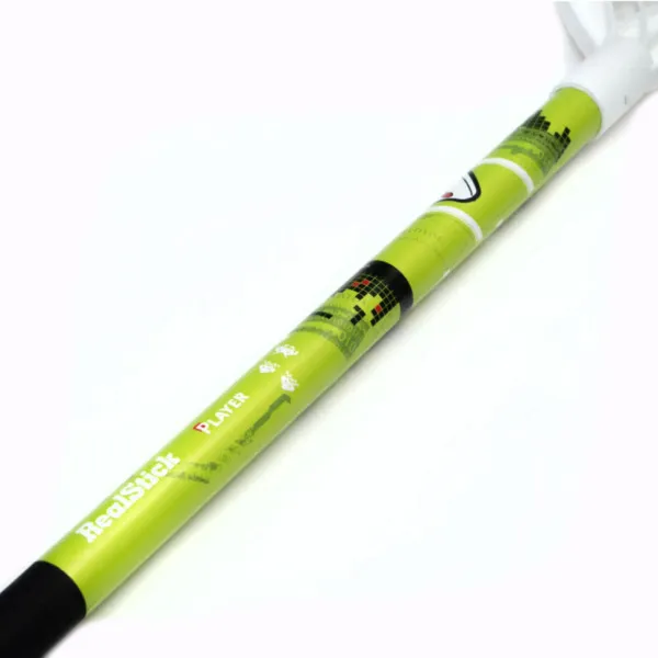 Клюшка для флорбола RealStick Player, MR-KF-Pl95, 95см, прямой крюк, композит, черно-салатовый за 3&nbsp;605.70 ₽ в Новосибирске