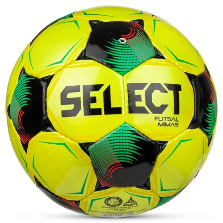 Мяч футзал. SELECT Futsal Mimas V26, 1053471007, р.4,FIFA Basic, 32п, ПУ, руч.сш, желто-зелено-черн. за 6&nbsp;113.20 ₽ купить в Новосибирске