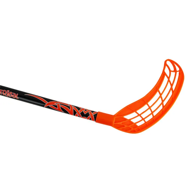 Клюшка для флорбола RealStick Tribal Jr, MR-KF-TR85-OR, 85см, прямой крюк, пластик, черн-оранж за 2&nbsp;237.20 ₽ в Новосибирске