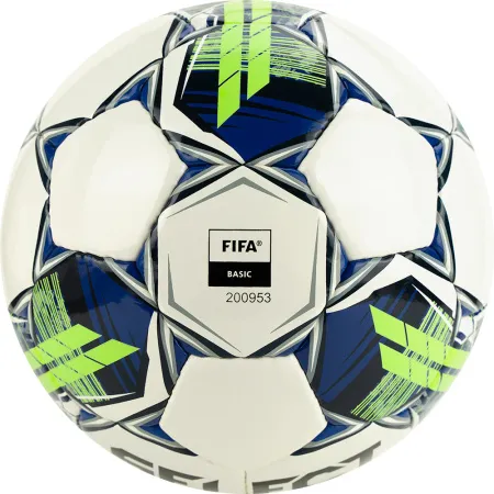 Мяч футзал. SELECT Futsal Master Shiny V22, 1043460004, р.4, Basic,32п, гл.ПУ, руч.сш,бел-син-зел за 7&nbsp;539.50 ₽ купить в Новосибирске