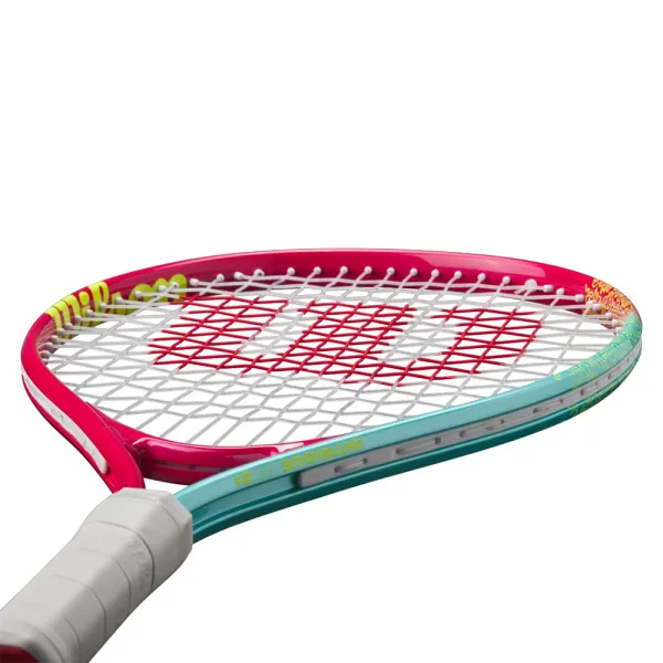 Ракетка б/т дет. Wilson Intrigue Jr 21, WR180510U, для дет.5-6лет, алюминий,со струн.,розово-бирюзов за 5&nbsp;271.70 ₽ в Новосибирске