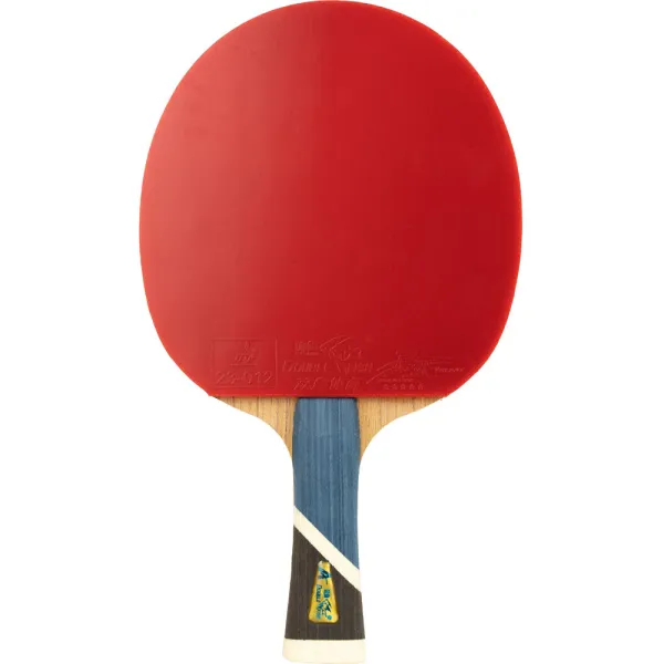Ракетка для н/т DOUBLE FISH 5A+C, для продвин, ITTF Appr, накл. 2,1 мм, конич. ручка+ 2 мяча V40+мм за 2&nbsp;779.50 ₽ в Новосибирске