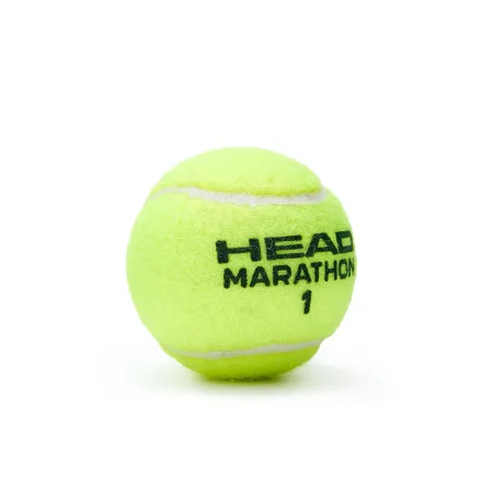 Мяч теннисный HEAD Marathon 3B, 578183, крафт. упак.3шт, без давления, фетр, нат.резина,желтый за 1&nbsp;055.70 ₽ купить в Новосибирске