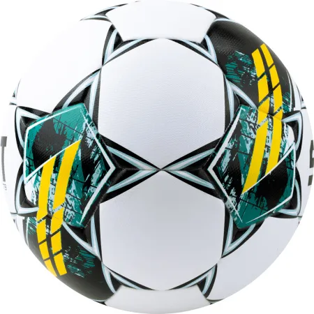 Мяч футб. SELECT Pioneer TB V23, 0865060005, р.5, FIFA Basic, 32п, ПУ, термосш, бело-зелено-желтый за 5&nbsp;684.80 ₽ купить в Новосибирске