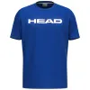 СЦ*Футболка мужская HEAD Club Original T-Shirt M 811855-Ro-S, р.S, хлопок,полиэстер,эластан, синий