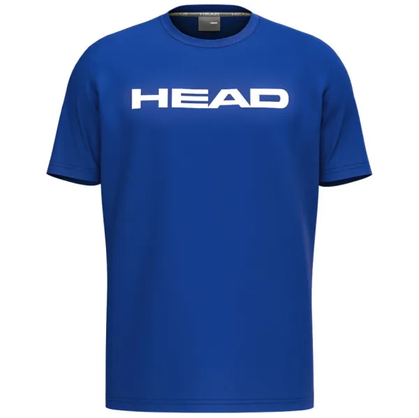 СЦ*Футболка мужская HEAD Club Original T-Shirt M 811855-Ro-S, р.S, хлопок,полиэстер,эластан, синий