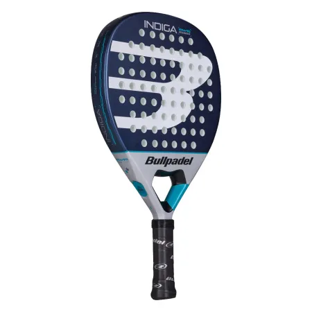 Ракетка для падела BULLPADEL Indiga Power 26, 494416, для начинающих, стекловолокно, темносине-серый за 14&nbsp;672.70 ₽ купить в Новосибирске