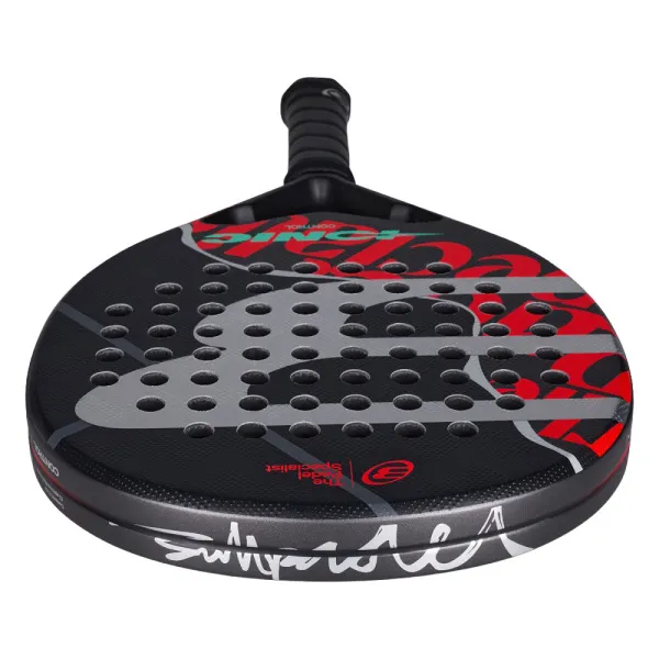 Ракетка для падела BULLPADEL Ionic Control 26, 494412, для продв. игроков, карбон, черно-красный за 33&nbsp;734.80 ₽ в Новосибирске