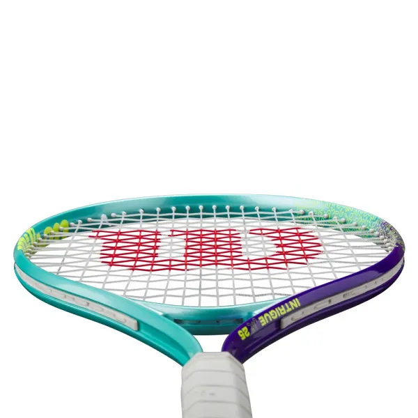 Ракетка б/т дет. Wilson Intrigue Jr 25, WR180310U, для детей 9-10лет, алюминий,со струн., бирюз-фиол за 5&nbsp;271.70 ₽ в Новосибирске